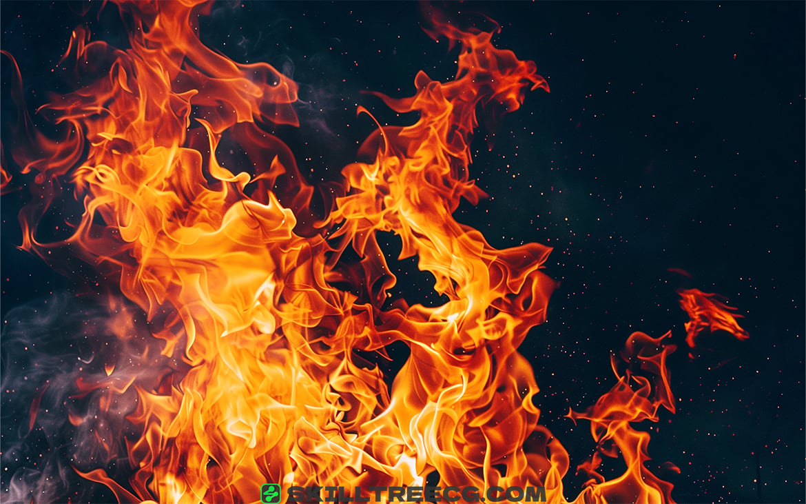 图片[8]-10 Fire Flames Background Overlays（484407）-技能树